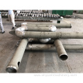 Split tube radiant tube centrifugal cast tube